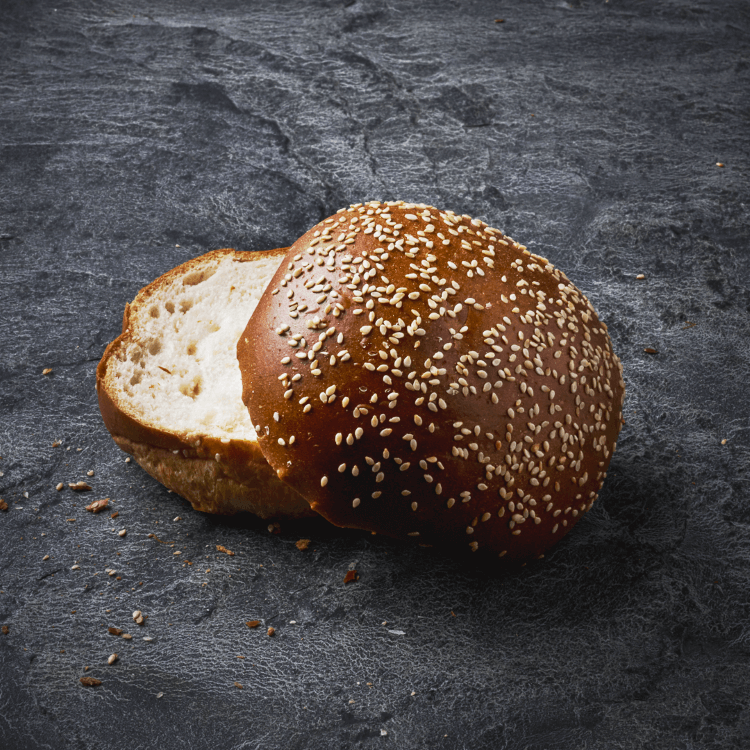 לחמניית המבורגר שומשום